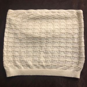 Super cute creme tube top for American Eagle